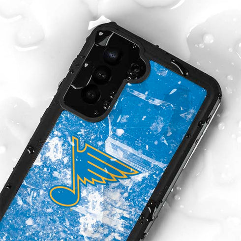 NHL St. Louis Blues Iced Galaxy S24 Waterproof Case